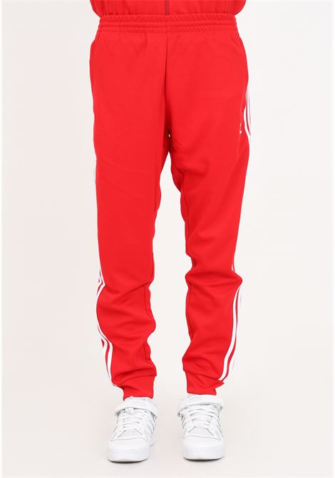 Red sweatpants with men's logo ADIDAS ORIGINALS | IM4543.